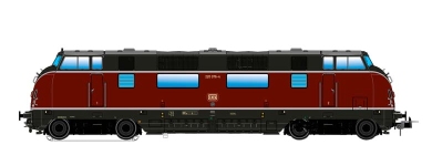 ESU 31750 - H0 - Diesellok V 200, DB, Ep. IV - DC-Sound